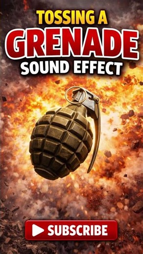 Grenade Toss Sound Effect (Explosion Throw SFX)