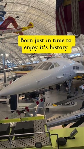 Enjoying the history of worlds fastest commercial airplane ever built 🥹 - The Concorde