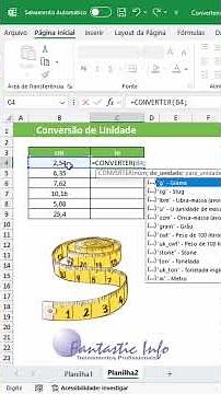 How to Convert Inches to Centimeters in Excel