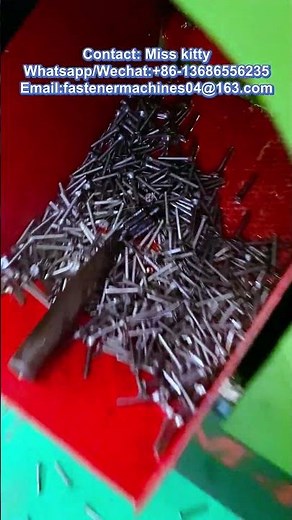Heading machine and threading machine for making screws #fasteners