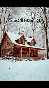 5.2K views · 337 reactions | Beautiful Concept Shot of a Log Cabin during the Snowfall ❄️   . . . . . . #reelsvideoシ #fypシ゚viralシ #fbyシvideo #fbreelsfypシ゚ #reelsfypシ #fypシ #cozyvibes #winter #peace | Log Cabins and Log Homes | Facebook