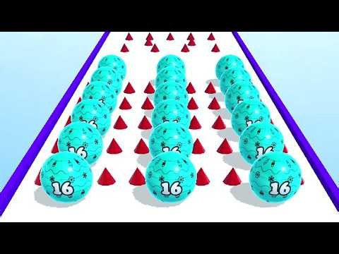 Ball Merge 2048 - All Levels Ball Gameplay Android, iOS ( Level 7063 - 7074 )