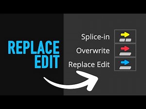 Replace Edit - Avid Media Composer Tutorial