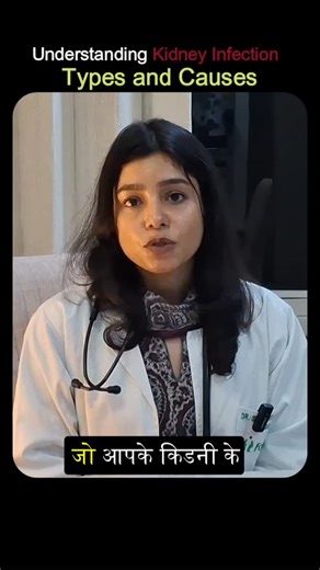 Dr Sanshriti Chauhan on Instagram: "Understanding Kidney Infection:: Types and Causes"