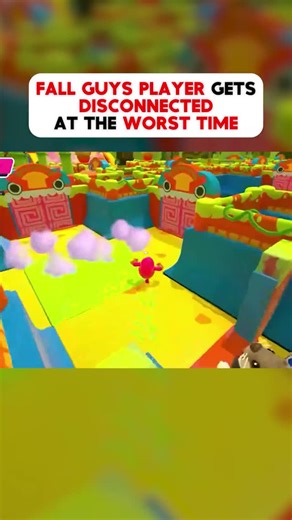 GWRLD on Instagram: "Fall guys player gets disconnected at the worst possible moment #fallguys #gaming"