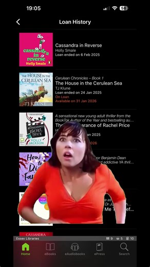 This is what my past year looks like in audiobooks. The BorrowBox app will always be my fave. #sarahjmaas #rebeccayarros #book #booktok #fyp