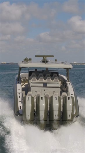 2025 Midnight Express 52' Vitesse ready for a new owner! 🔗 Link in our bio to view our inventory. #midnightexpressboats | Midnight Express Powerboats