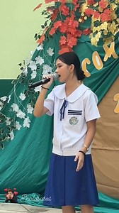 11M views · 423K reactions | Song: I love you Cover by: Daniela Mae Cataytay grade 9 student #WelcomeProgram #enaldsasot Saint Peter's School (Calauag) Inc. #WelcomeProgram 2025 | Enald Sasot | Facebook
