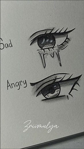 How to draw Expression eyes tutorial #drawing #howtodraw #art #shorts #tutorial