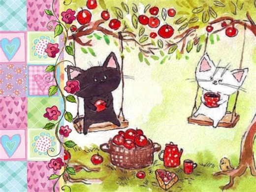 Creative Cat Drawing Inspired by The Beatles