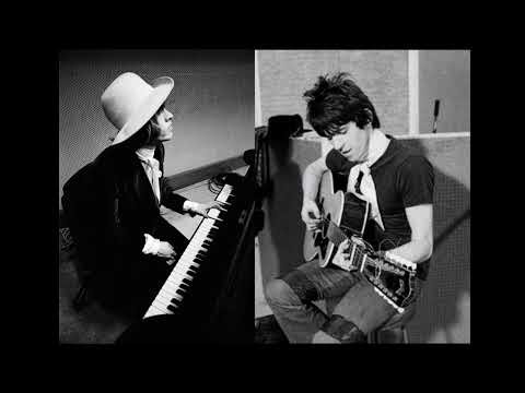 Brian Jones plays piano and Keith Richards the 12-string acoustic guitar on Ruby Tuesday