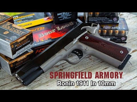 Springfield Armory Introduces Ronin 1911 In 10mm!