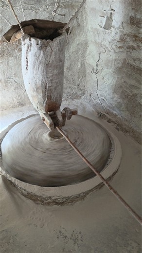200-Year-Old Traditional Water Mill Still Grinding Grain | Authentic Himalayan Village Life #viral