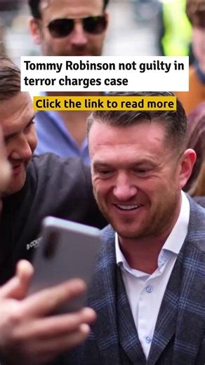 Tommy Robinson, whose real name is Stephen Yaxley-Lennon, has been found not guilty at Westminster Magistrates’ Court of the terror offence of failing to provide police with the PIN to his mobile phone at the Channel Tunnel in Folkestone in July 2024. #manchestereveningnews #uknews #tommyrobinson | Manchester Evening News