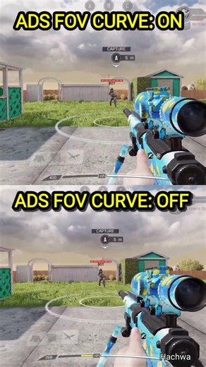 ADS FOV CURVE On vs OFF in COD Mobile | Call of Duty Mobile - Which is better?
