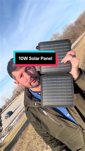 10W Portable Solar Panel for Off-Grid Charging