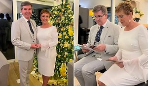 Daniel O'Donnell And Majella Renew Wedding Vows In Intimate Home Ceremony