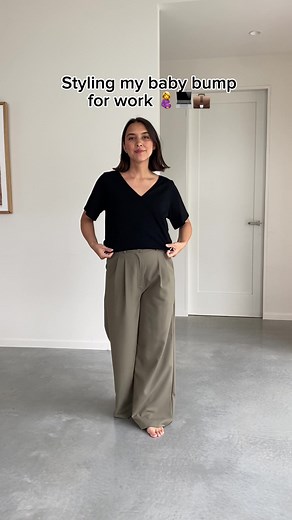 Meet Zadie - the fully adjustable maternity pant for bump and beyond. Shop the look now. #styling #grwm #pregnant