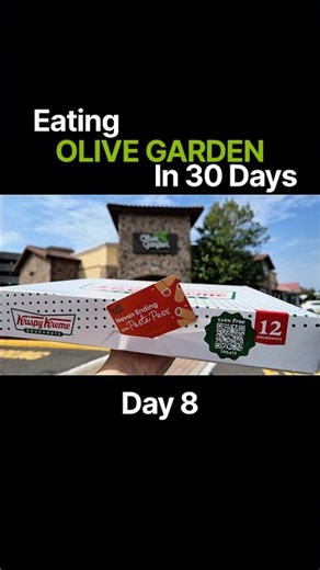 I’ve Eaten Olive Garden EVERY DAY for 8 Days… So I Did This 🍩 ❤️