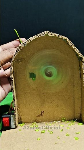 DIY Mirchi Cutter Machine from a DC Motor! #shorts #experiment #diy