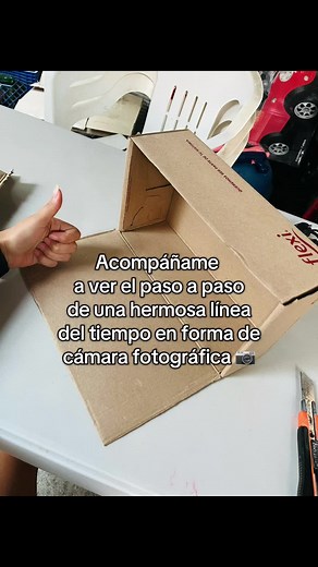 Cómo crear una línea del tiempo en forma de cámara