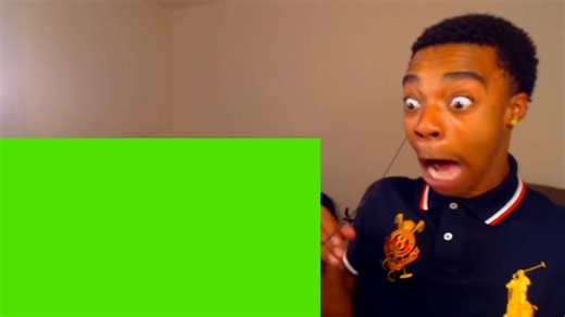 FlightReacts screaming meme绿幕素材