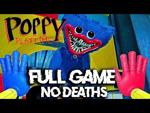 Poppy Playtime Chapter 1 FULL Gameplay Walkthrough - No Deaths - No Commentary 100%