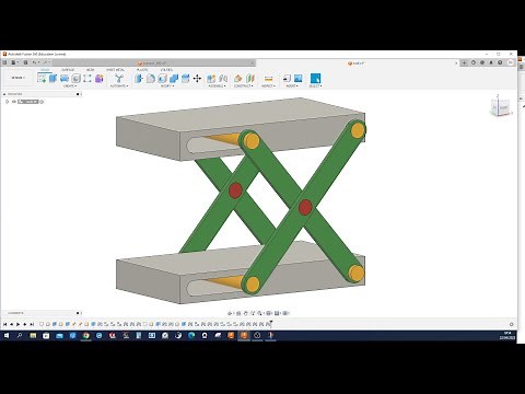 Fusion 360 Scissor Lift Project for Beginners!