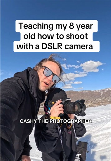 Teaching Photography Skills to My Daughter