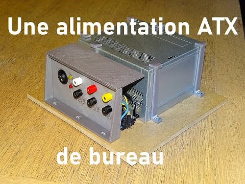 Une alimentation ATX de bureau
