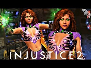 Injustice 2 - STARFIRE GAMEPLAY TRAILER!