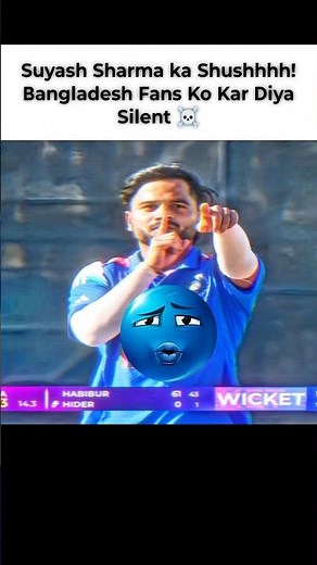 Suyash Sharma ! Bangladesh Fans Ko Kar Diya Silent💀