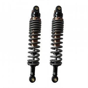 [Hot Item] 410mm 8mm Spring Motorcycle Shock Absorber for YAMAHA Honda Titanium Color
