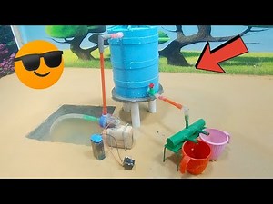 How to Make a Mini Water Tank & Mini Water Pool at Home | Easy DIY