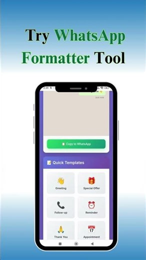 Best WhatsApp Text Formatter for Business | Bold, Italic, Clean Text in Seconds#businessgrowth