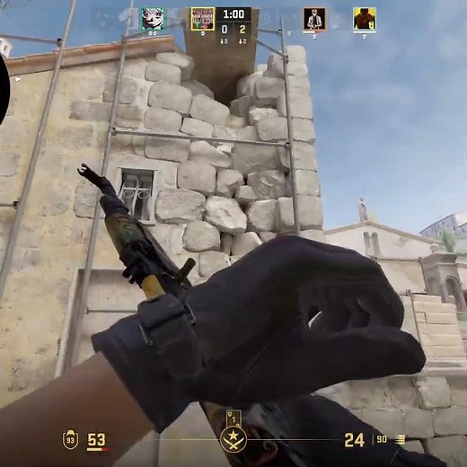 Inferno best clutch with patience (Trigger Discipline) | #cs2clips #shorts