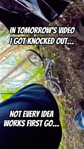 OK... so that didn't work as I planned.... #mtb #crash #fail #bikepark