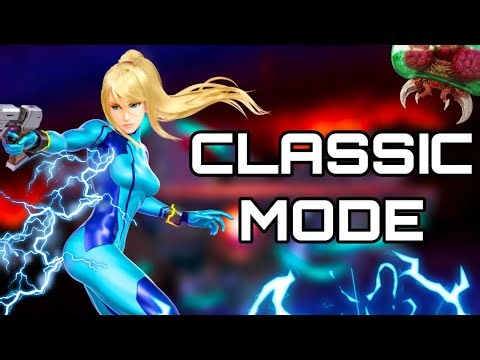 Zero Suit Samus Classic Mode / Smash Ultimate Gameplay (No Commentary)