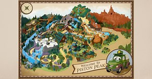 Cars land at Walt Disney World's Magic Kingdom: Piston Peak National Park