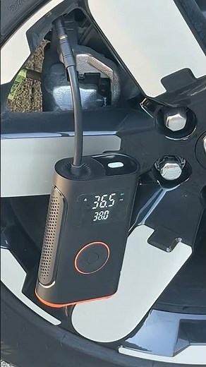 6X Faster 180 PSI Cordless Tire Inflator! Portable Air Compressor PUMP with Pressure Gauge