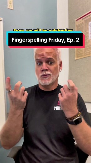 Fingerspelling Friday, Ep. 2 #fingerspellingfriday #aslpinnacle #americansignlanguage #asl