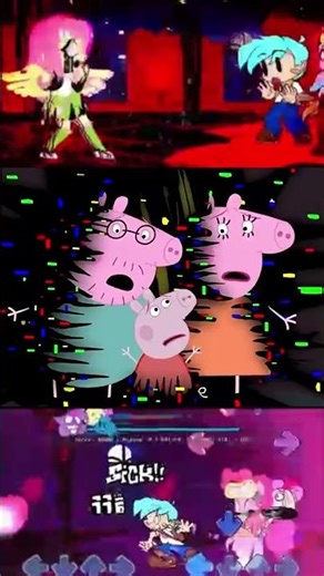FNF Vs Pinkie Pie Glitched | FNF Mod #fnf #fridaynightfunkin #shorts #pibby