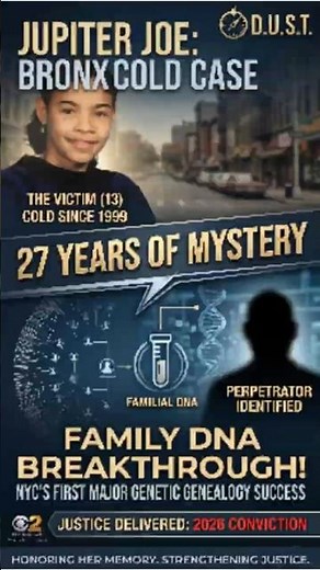 27-Year Cold Case Solved: The Bronx DNA Forensic Triumph #ColdCase #DNA