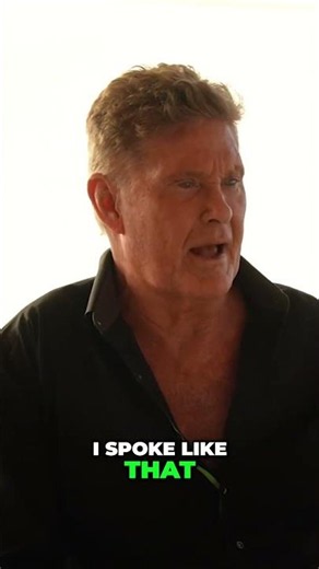 Das erste Mal auf der Bühne - David Hasselhoff erzählt