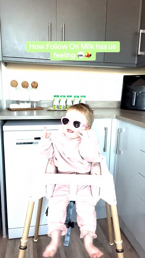 Meal times with Cow & Gate = the best time of day 🕺 #CowandGate #FollowOnMilk #LetsDance #Baby #Mum #Dance #Family Breastfeeding is best. Follow on milk should only be used as part of a mixed diet from 6 months. Talk to a healthcare professional. | Cow & Gate UK