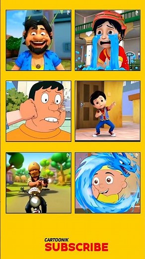 Motu Patlu vs Bheem vs Shiva v vir robot #Viral #funny