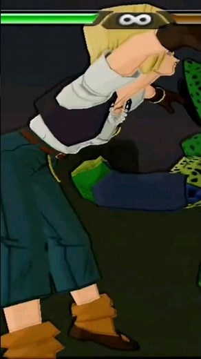 Cell Absorbs Android 18 - Perfect Form Cell