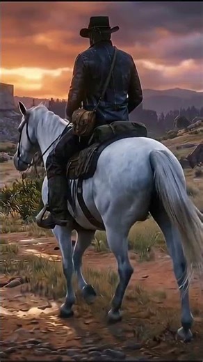 Relaxing Western Ambience: Sunset Horse Ride (4K Loop - Seamless) Ultra Realistic Live Wallpaper