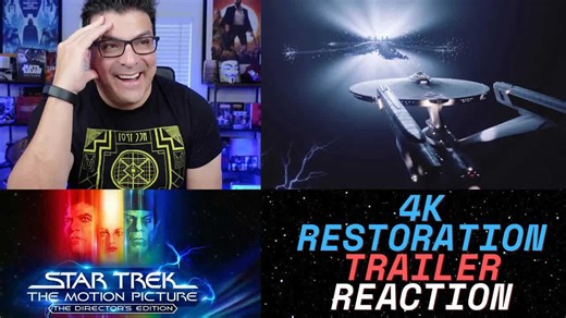 Star Trek The Motion Picture 4K (The Director's Edition) | Trailer reaction | Paramount Plus