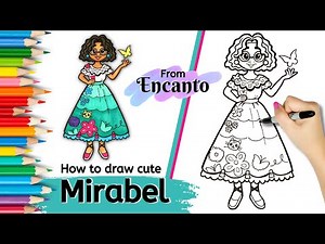 How To Draw Cute | Mirabel From Encanto | EP 37 | Drawing Tutorial